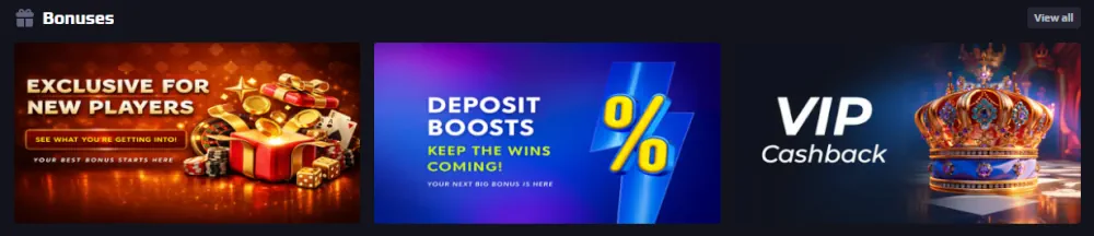 Blaze Spins Casino Bonuses